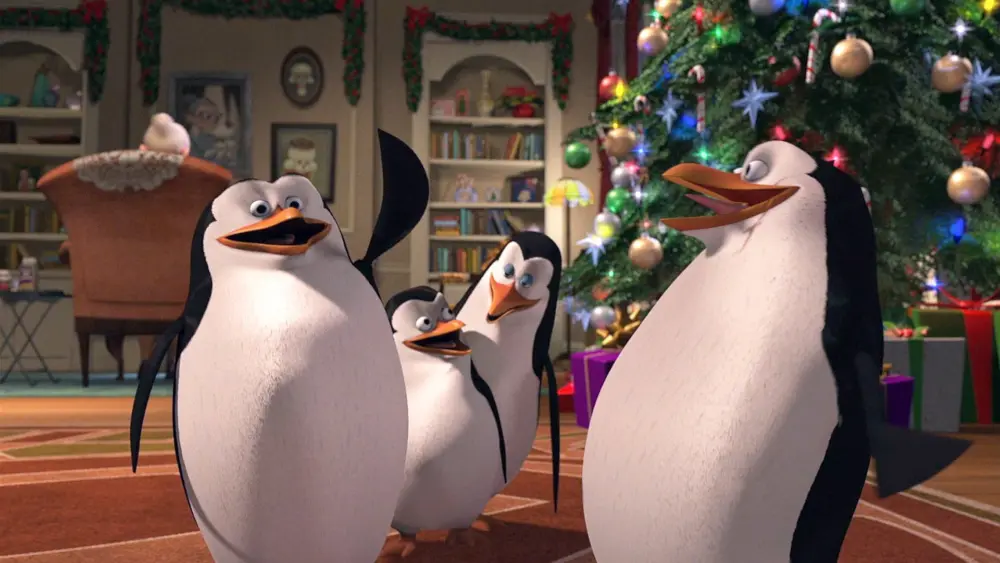 The Madagascar Penguins in a Christmas CaperMovie