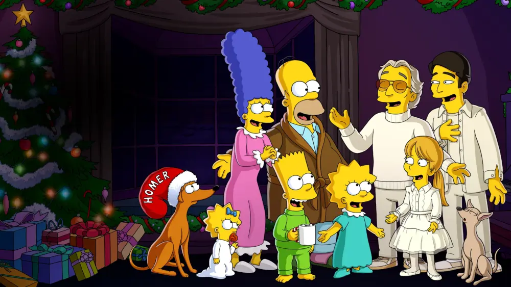 The Simpsons Meet the Bocellis in "Feliz Navidad"Movie